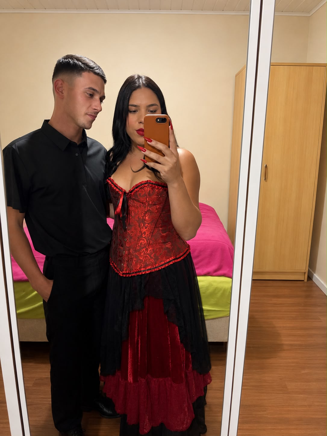 Pai Cassimiro do Zé Pretinho ao lado de Mãe Danny da Padilha